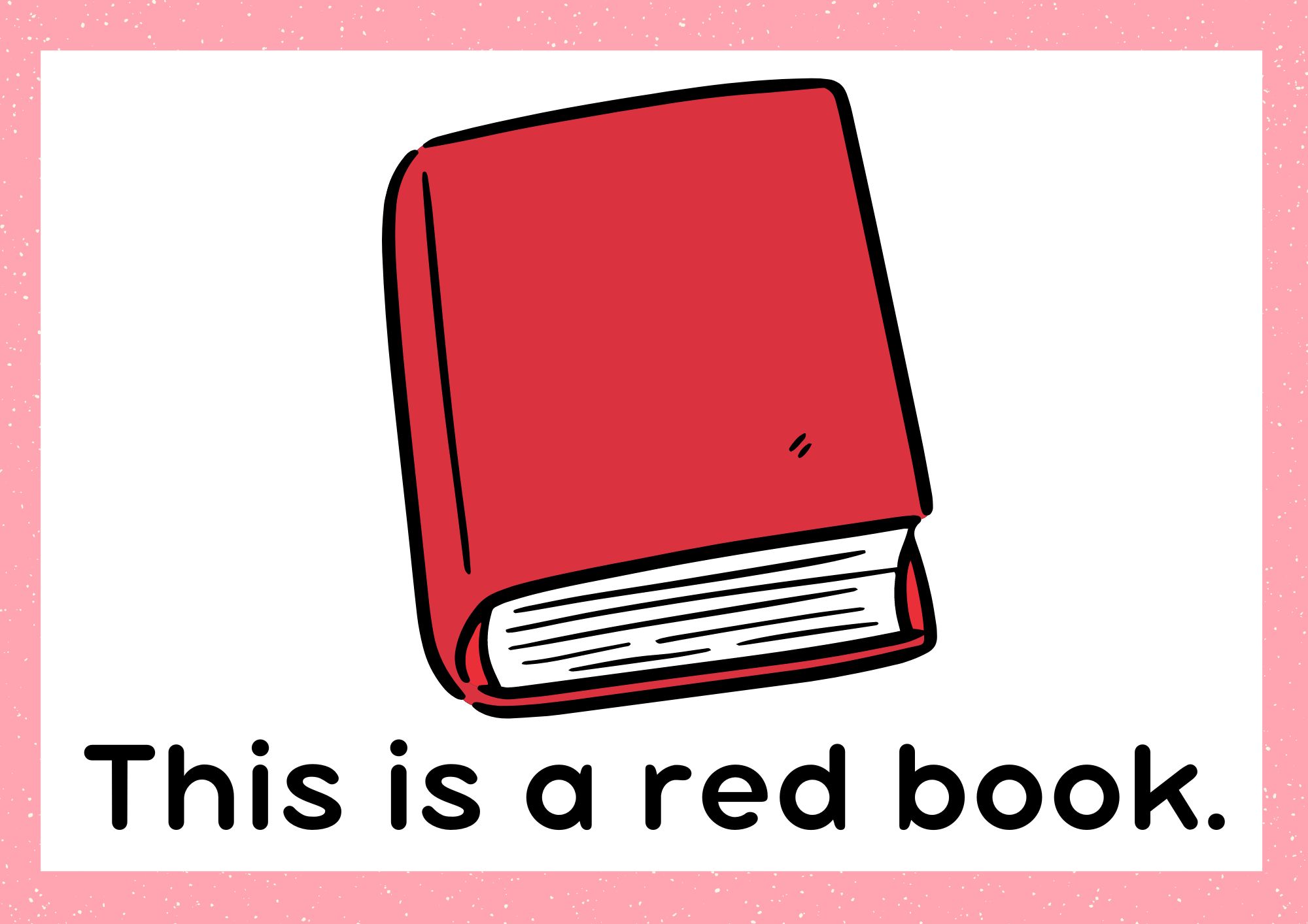 This is a red book.